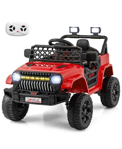 12V Kids Ride on Truck Car with Parental Remote and Music Player