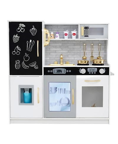 Toddler Pretend Play Kitchen for Boys and Girls 3-6 Years Old