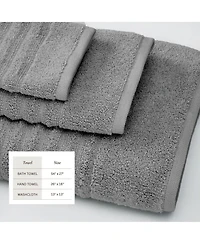 Linery & Co. Luxury 100% Combed Cotton 6-Piece Bath Towel Set