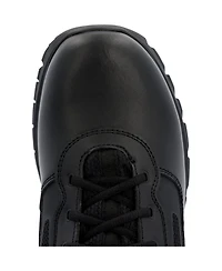 Rocky Men's Cadet 8" Black Side Zip Public Service Boot