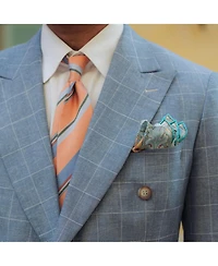 Elizabetta Big & Tall Taormina - Silk Jacquard Tie for Men