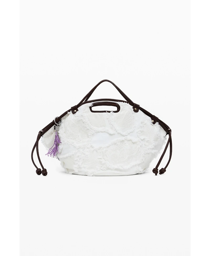 Desigual Women's Embroidered medium bag