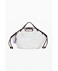 Desigual Women's Embroidered medium bag