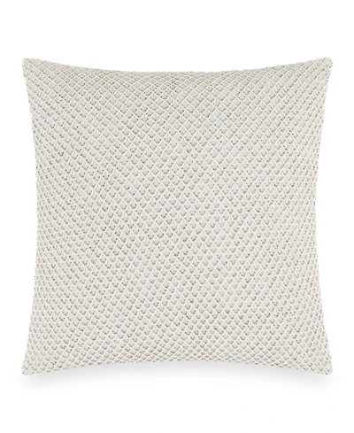 Donna Karan Home Beaded Netting Decorative Pillow, 18" x 18"