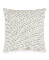 Donna Karan Home Beaded Netting Decorative Pillow, 18" x 18"