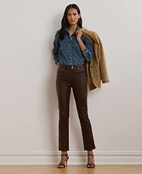 Lauren Ralph Women's Classic-Fit Denim Shirt