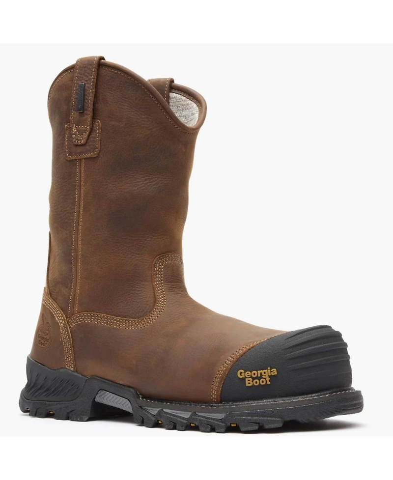 Georgia Boot Men's Rumbler Composite Toe Waterproof Pull-on Work