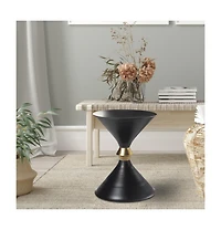 Iron Side Table – Compact and Stylish End Table for Modern or Rustic Interiors
