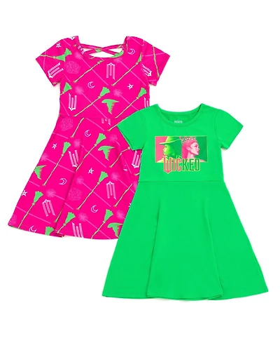Wicked Girls 2 Pack Skater Dresses