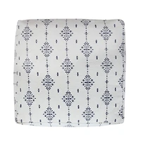 Soft Cotton Ottoman for Living Room Footrest and Comfortable Seating
