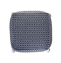 Soft Cotton Ottoman for Living Room and Bedroom Decor