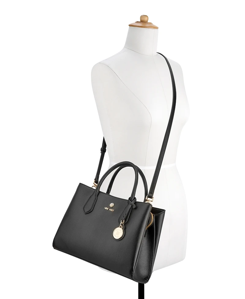 Nine West Kyrie Triple Compartment Satchel Bag