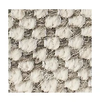 Upholstered Wool Ottoman for Footrest and Stylish Living Room Seating
