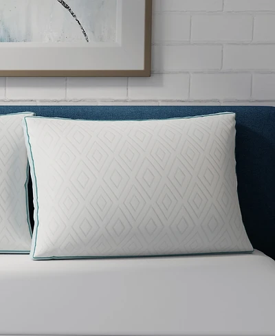 IntelliSLEEP Tailored Rest Cool Change Adjustable Comfort Hybrid Bed Pillow, Standard
