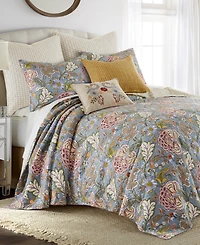Levtex Angelica Reversible 3-Pc. Bedspread Set, Full