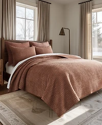 Levtex Velvet Stitch Reversible 3-Pc. Quilt Set, Full/Queen