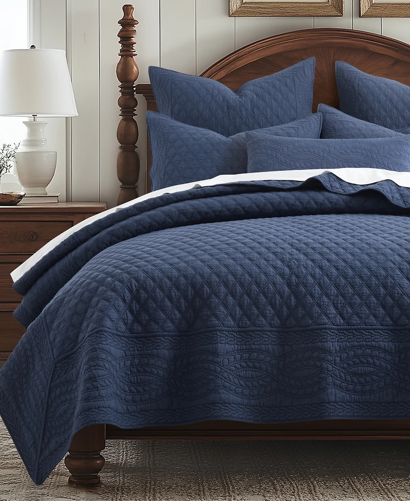 Levtex Ballou Enzyme Washed 3-Pc. Quilt Set, Full/Queen