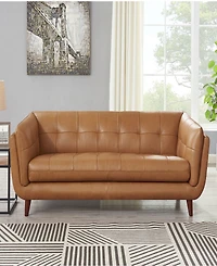 Hydeline Solana 88" Top Grain Leather Sofa