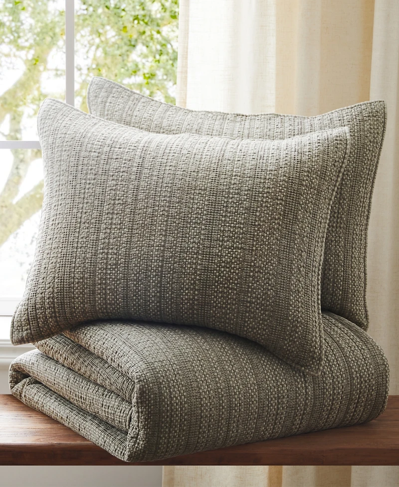 Levtex Loden Stone Washed 3-Pc. Quilt Set, Full/Queen