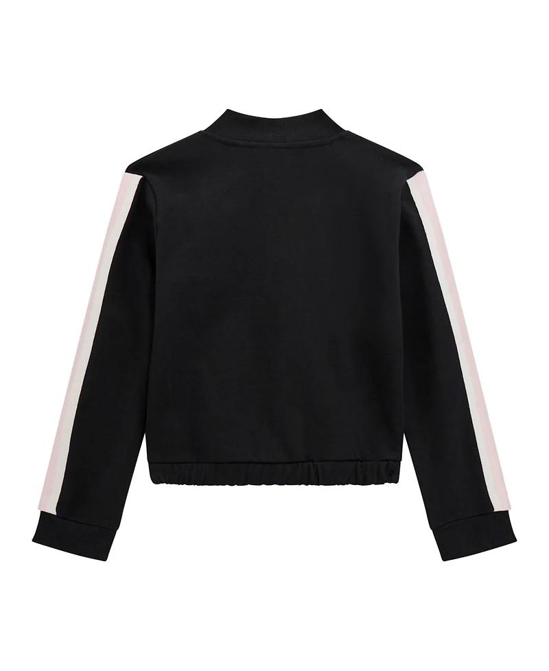 Guess Big Girl Long Sleeve Zip-Up Sweatshirt