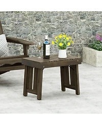 Outdoor Acacia Wood Coffee Side Tables