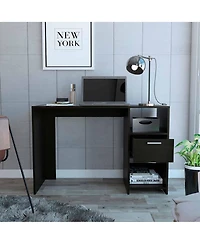 Sturdy Computer Desk with Large Work Surface and Drawers