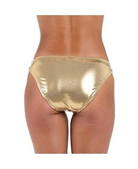 Sunshine 79 Women's Glitz And Gold Hipster Bottom