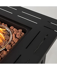 28inch Square Fire Pit Table
