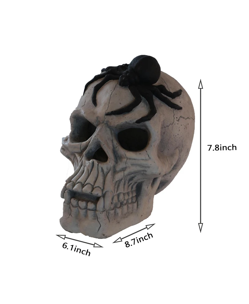 Halloween Demon Skull for Outdoor Fireplace and Fire Pit