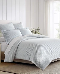 Levtex Tobago Stripe Reversible 2-Pc. Duvet Cover Set, Twin