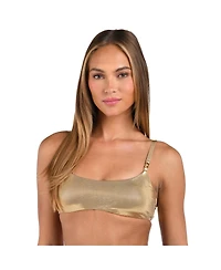 Sunshine 79 Glitz And Gold Bralette Top