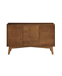 Streamdale Walnut Sideboard Buffet Cabinet - Mid Century Modern