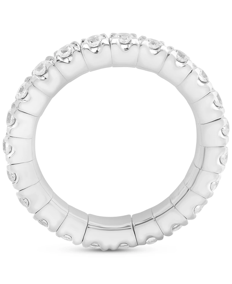Diamond Stretch Flexible Eternity Band (1 ct. t.w.) 14k White or Yellow Gold