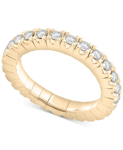 Diamond Stretch Flexible Eternity Band (3/4 ct. t.w.) in 14k Gold