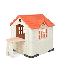 Kid s Playhouse Pretend Toy House For Boys and Girls 7 Pieces Set
