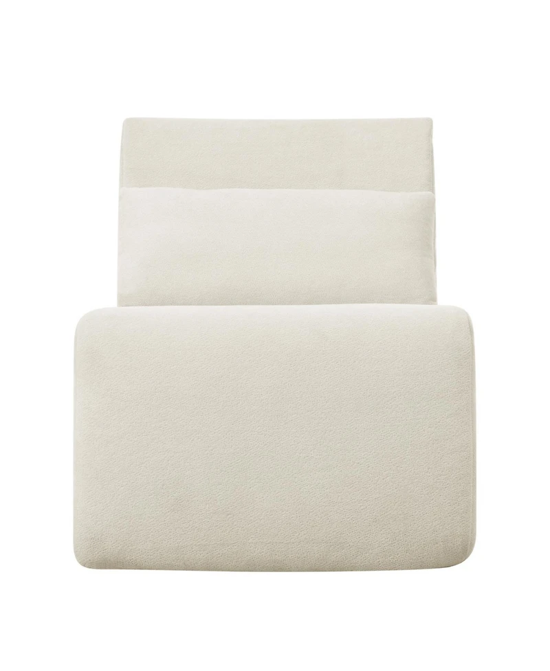 Streamdale Beige Memory Foam Bean Bag Chair