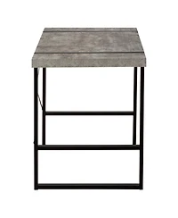 Compact Computer Desk with Sturdy Metal Frame