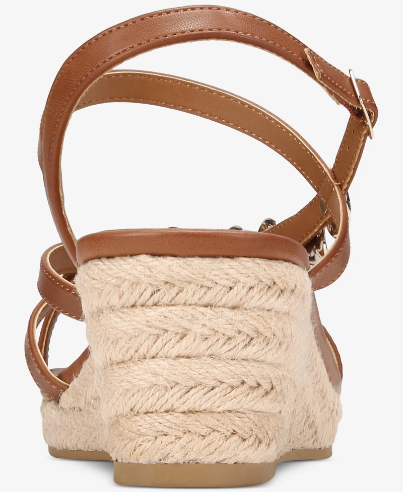 Style & Co Women's Vernn Embellished Wedge Sandals, Exclusively at Macy's