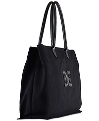 Sam Edelman Cooper Extra Large Logo Canvas Tote