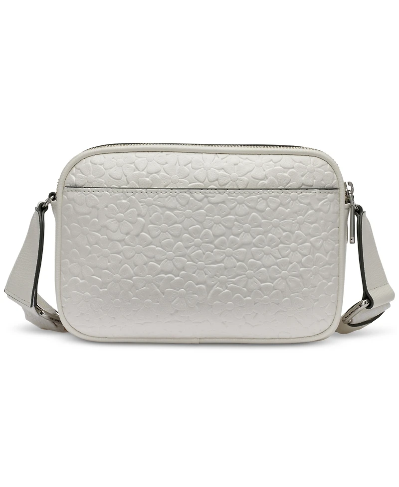 Karl Lagerfeld Paris Karl Maybelle Crossbody with Floral Pins