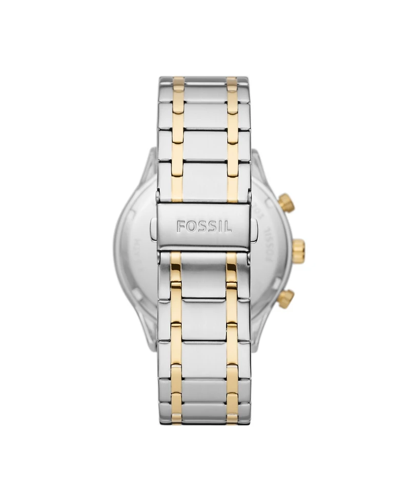Fossil Men's Fenmore Multifunction Two-Tone Bracelet Watch, 44mm