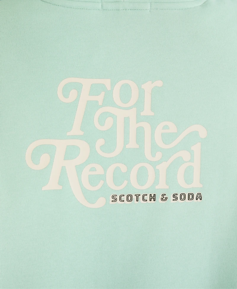 Scotch & Soda Big Boys Graphic Fleece Sweatshirt