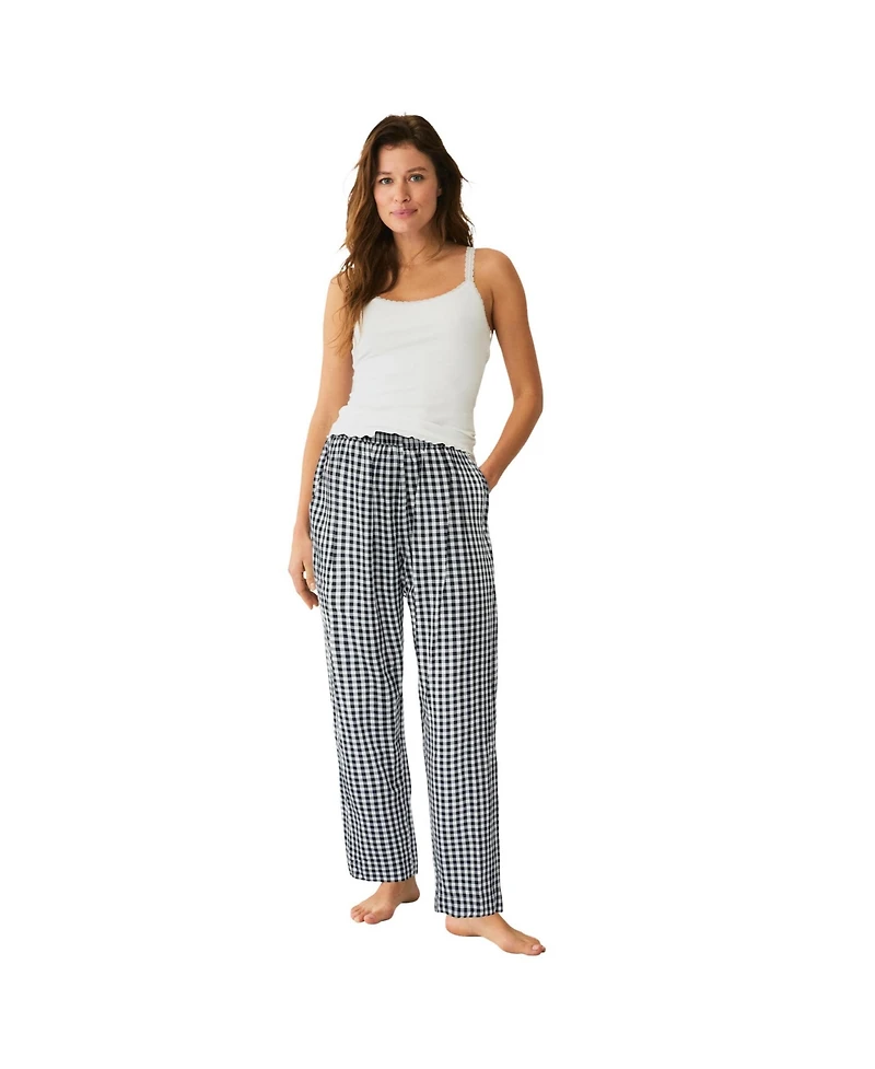 Ellos Women's Cotton Sleep Pant With Pockets