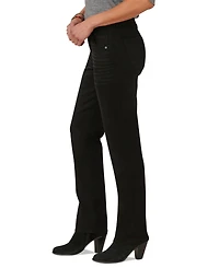 Democracy Women's "Ab" Solution Mid-Rise Straight-Leg Jeans