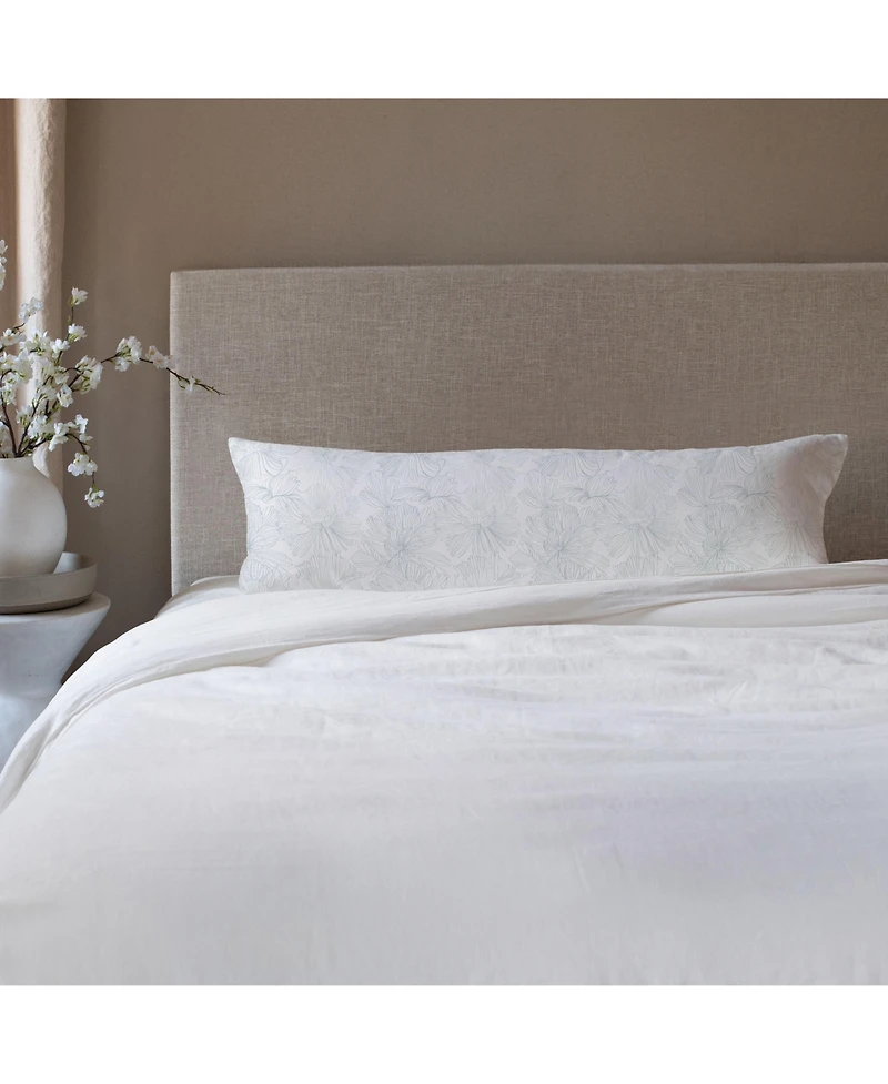 French Linen Body Pillow with removable Sham