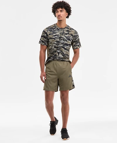 adidas Men's Regular-Fit Camouflage 7" Training Shorts