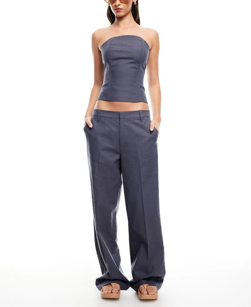 Lioness Women's Untamed Cotton Strapless Top