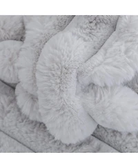 Streamdale 75.6" Modular Sofa w/ Lift & Ottoman. Light Gray.