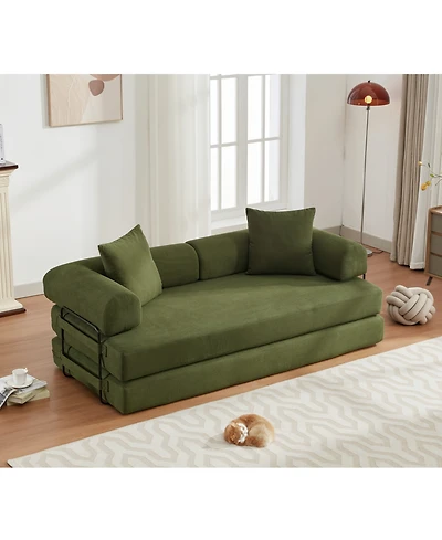 Streamdale 4-in-1 Convertible Sofa Bed Foldable Sleeper Sofa