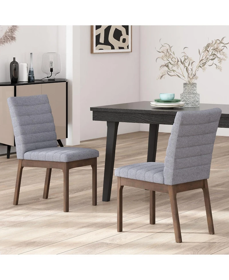 Streamdale Sophisticated Mid-Century Modern Dining Chair Set Instantly Elevate Your Decor with Retro Charm